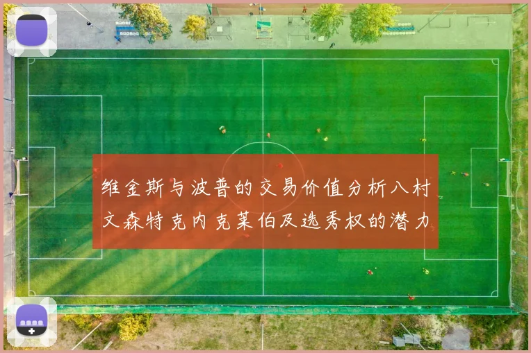 维金斯与波普的交易价值分析八村文森特克内克莱伯及选秀权的潜力探讨